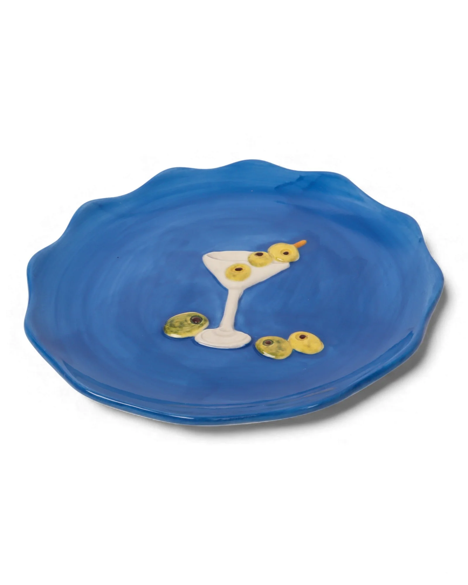 Seaview Stoneware Cocktail Plate - Image 4