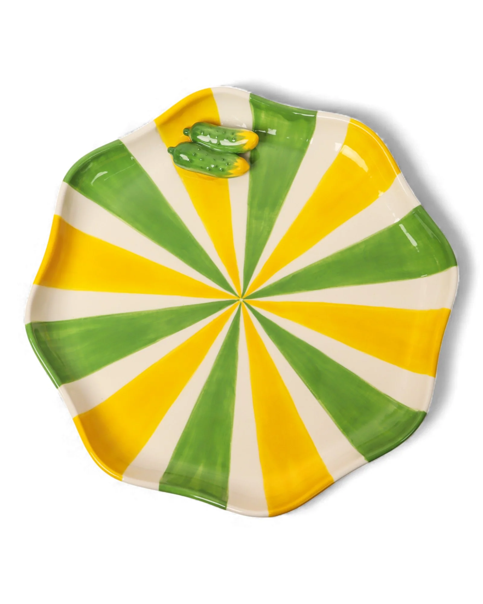 Seaview Stoneware Dill Platter - Image 5