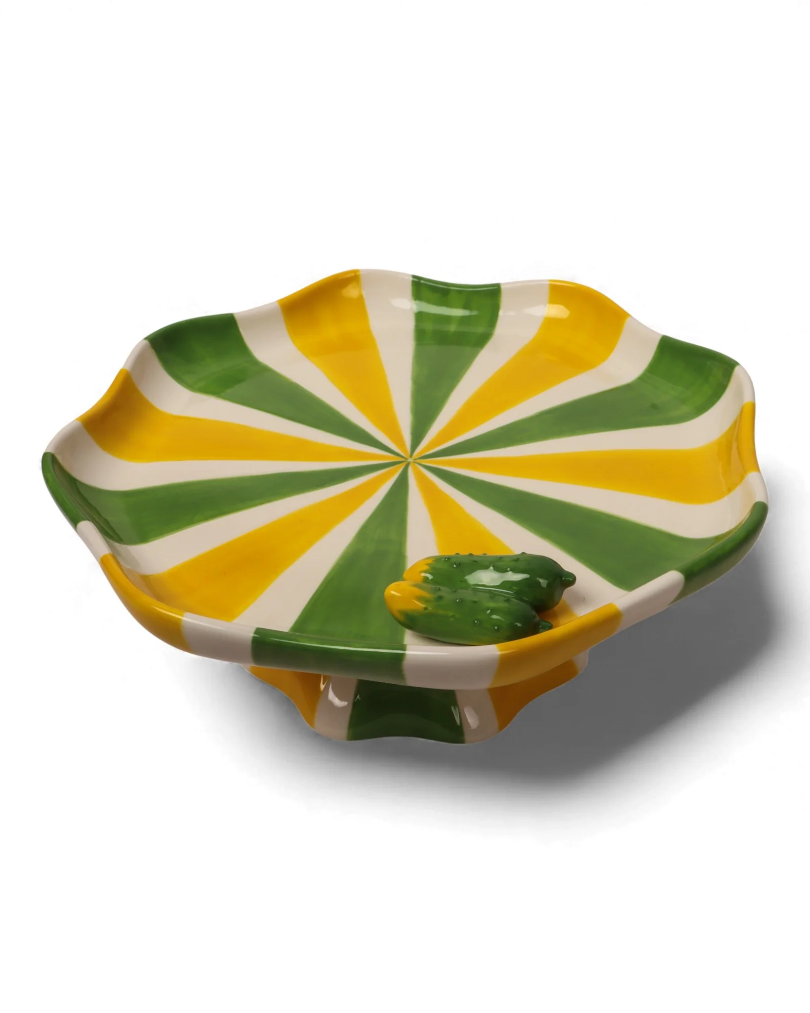 Seaview Stoneware Dill Platter - Image 6