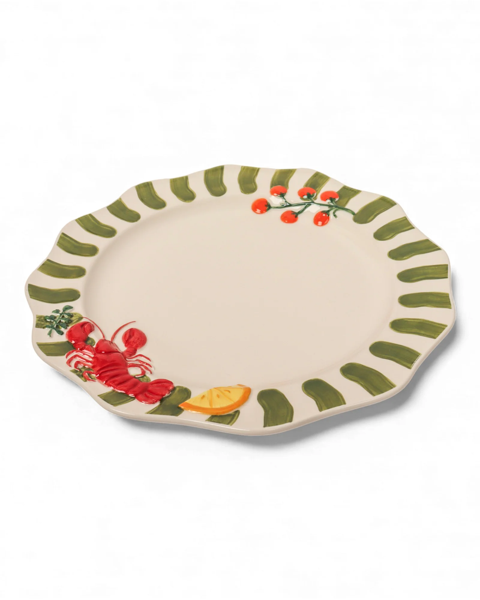 Seaview Stoneware Lobster Dinner Plate - Image 2