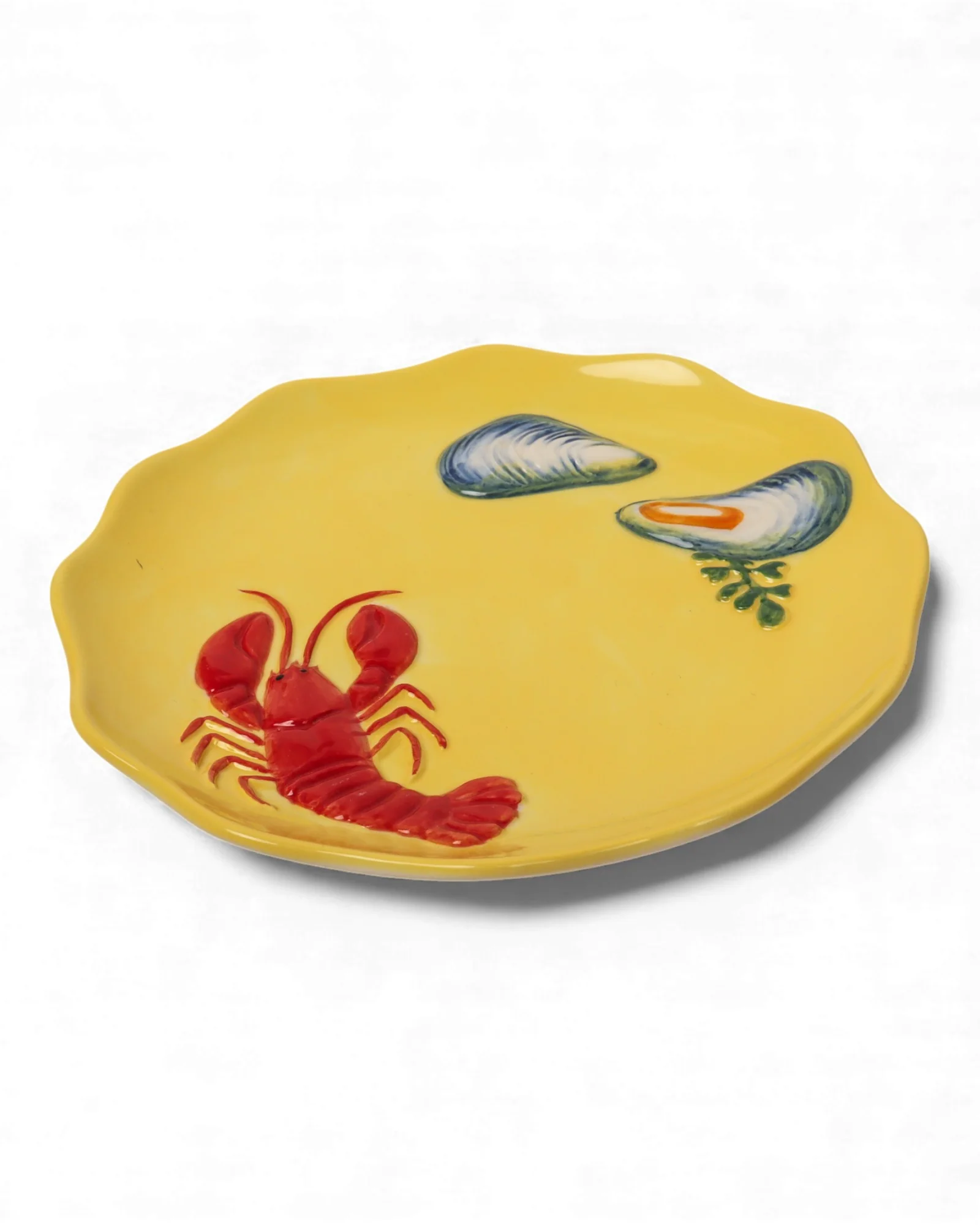 Seaview Stoneware Lobster Plate - Image 4