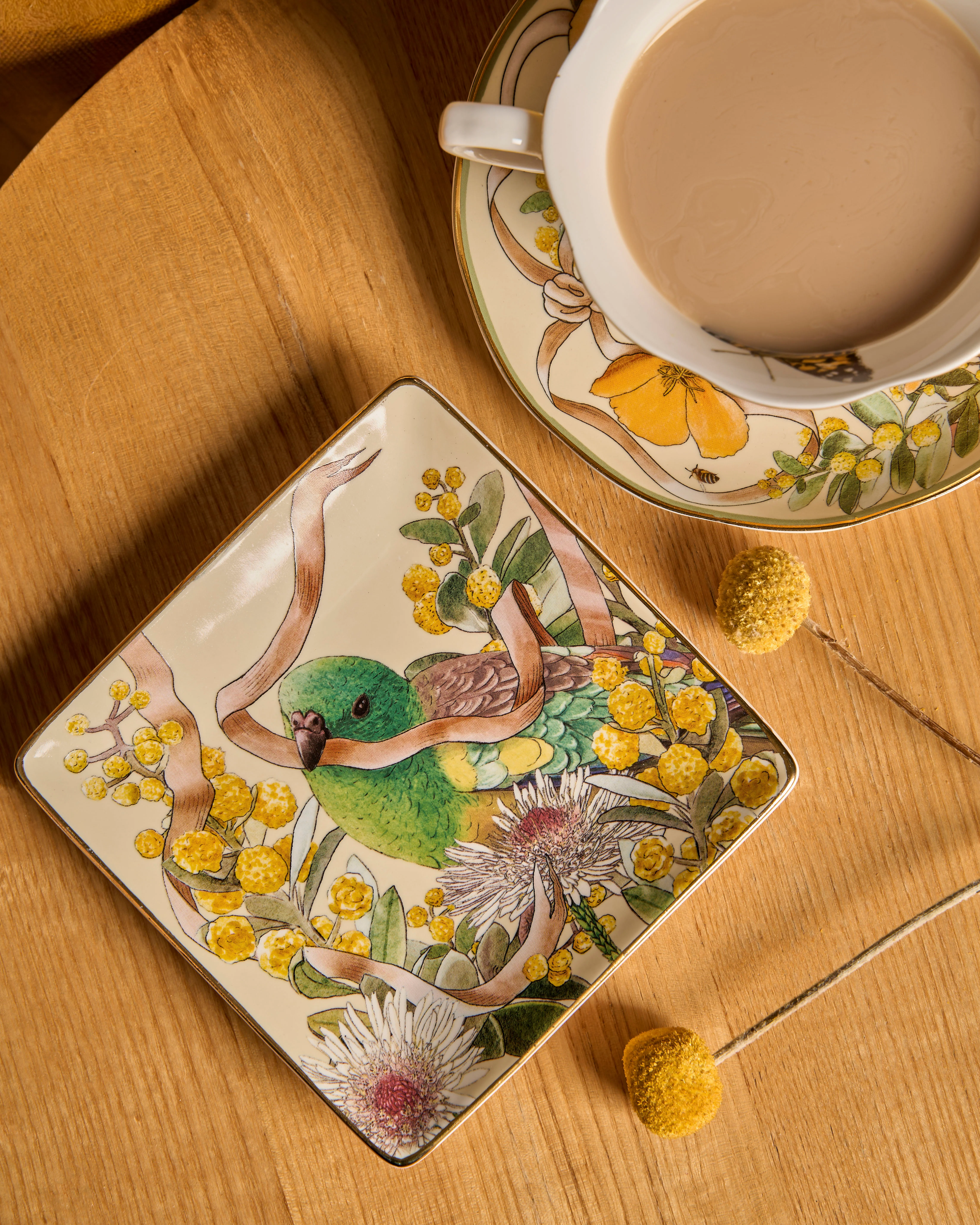 Square Trinket Tray Golden Hour - Image 2