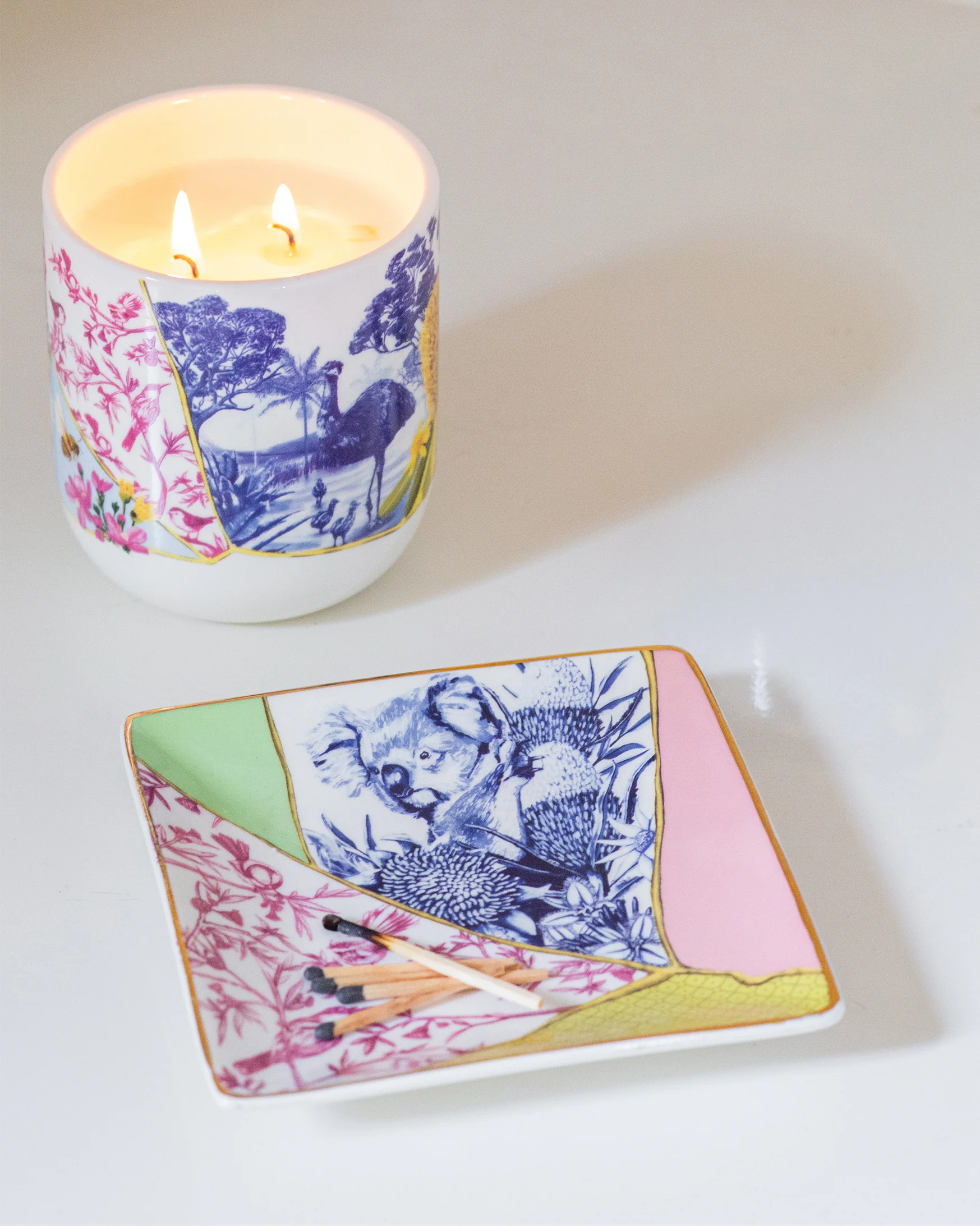 Square Trinket Tray Pieces Of Poetry - Image 3