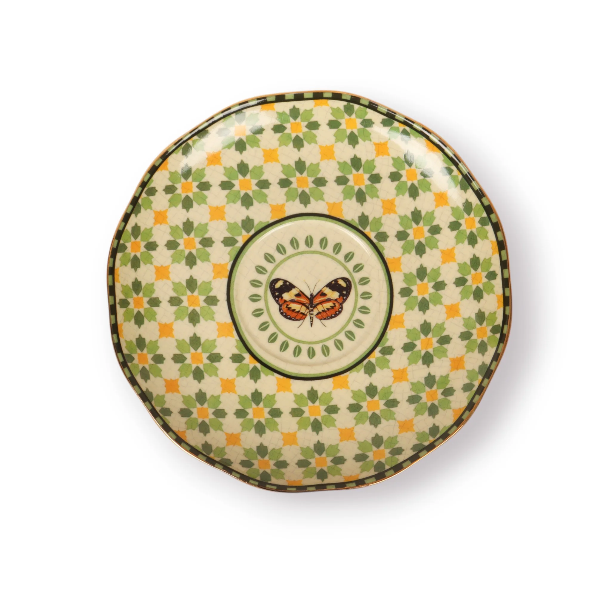 Tea Cup & Saucer Brazilian Summer - Image 7