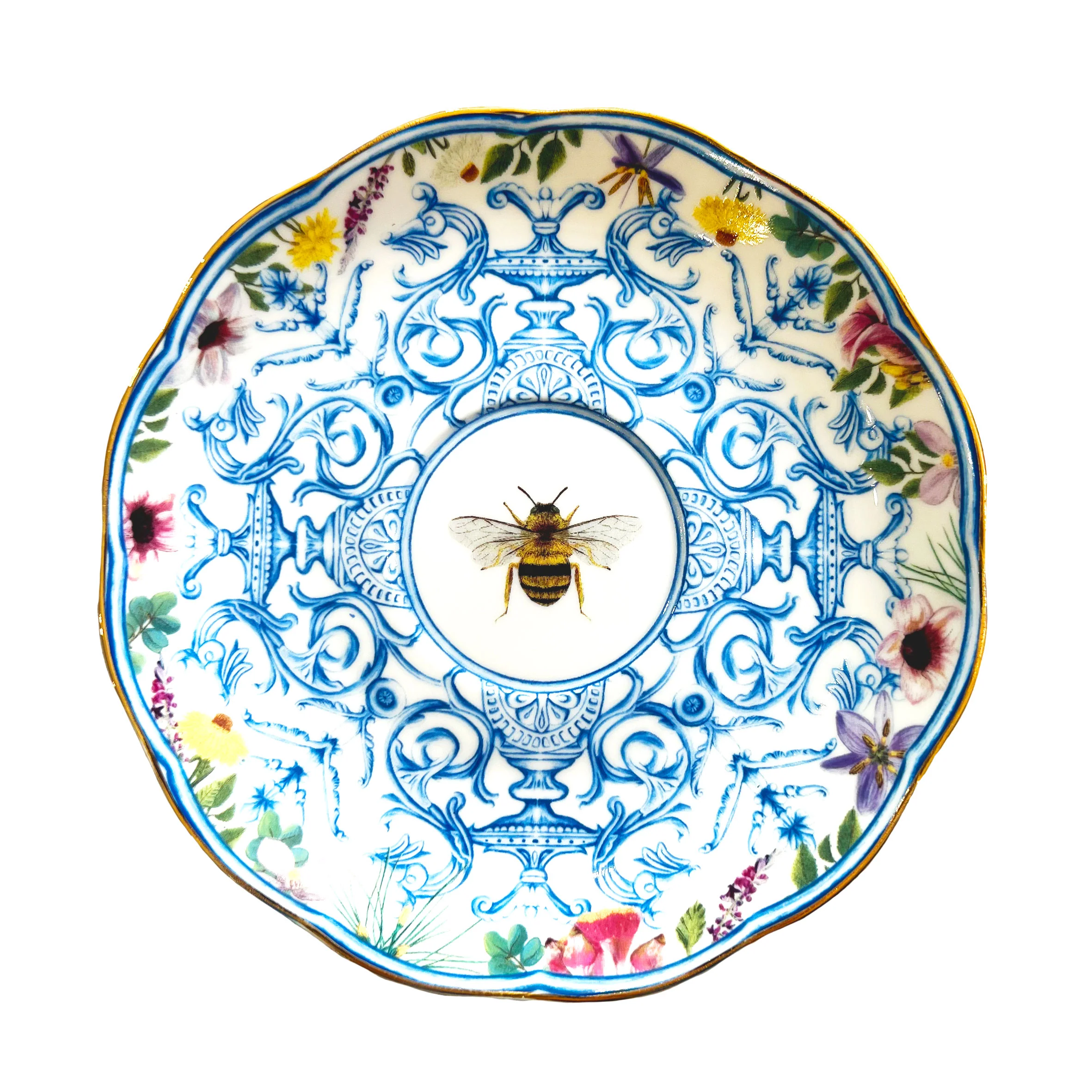Tea Cup & Saucer Enchanted Garden - Image 3