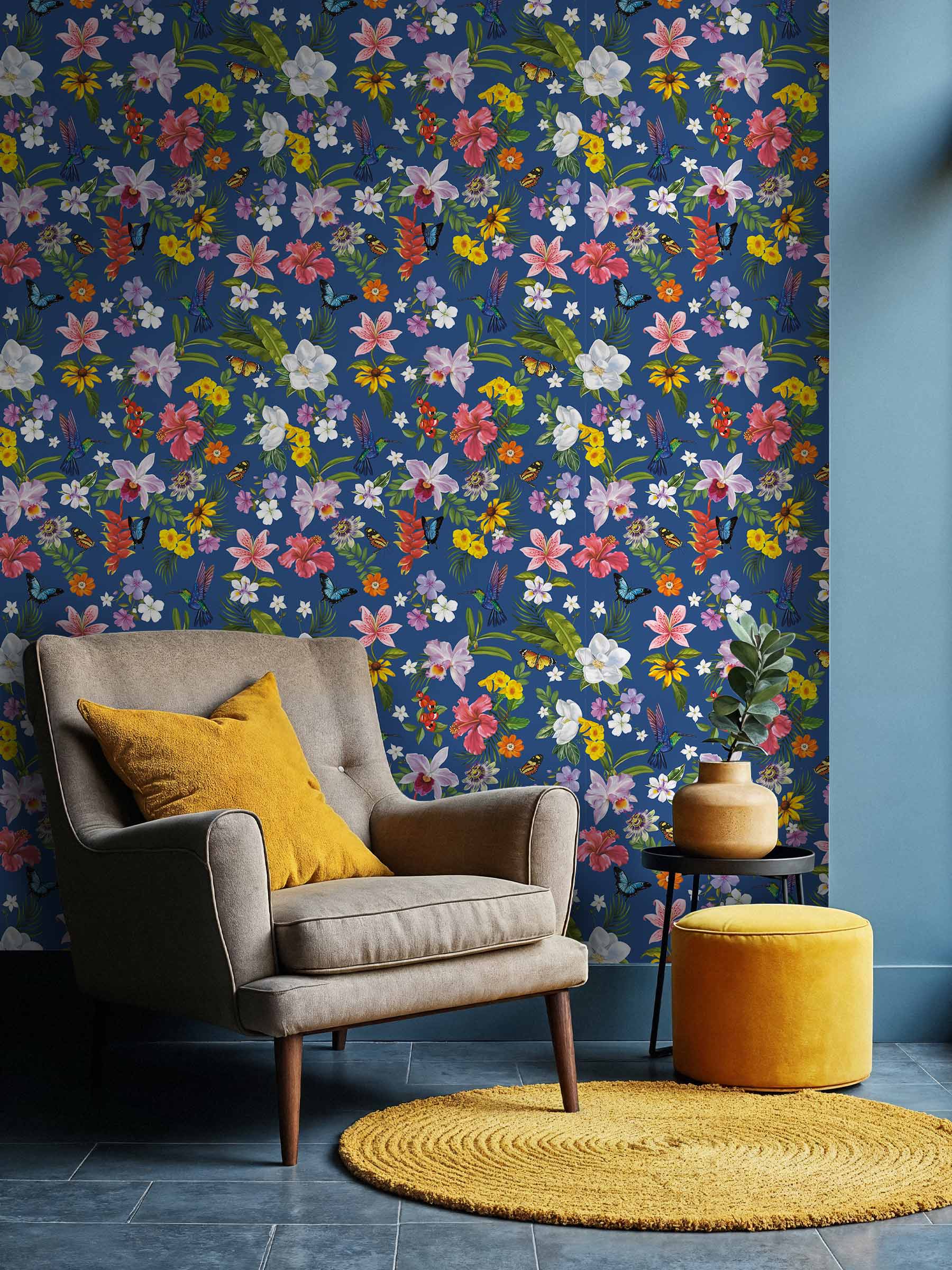 Wallpaper Brazilian Summer Floral - Image 6