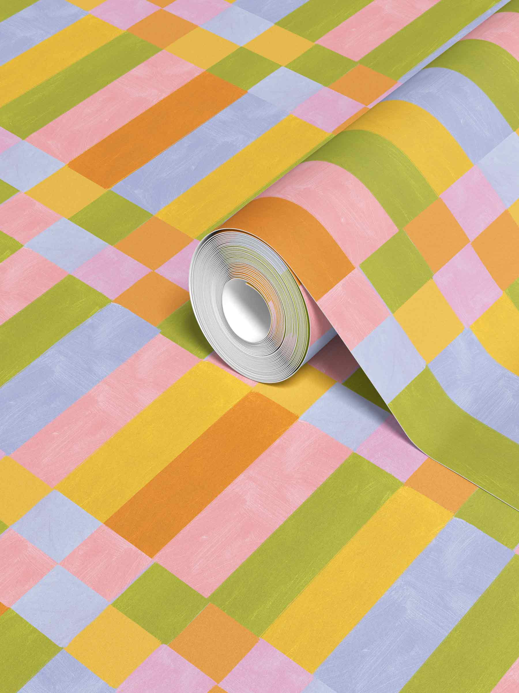 Wallpaper Painterly Bricks - Image 2