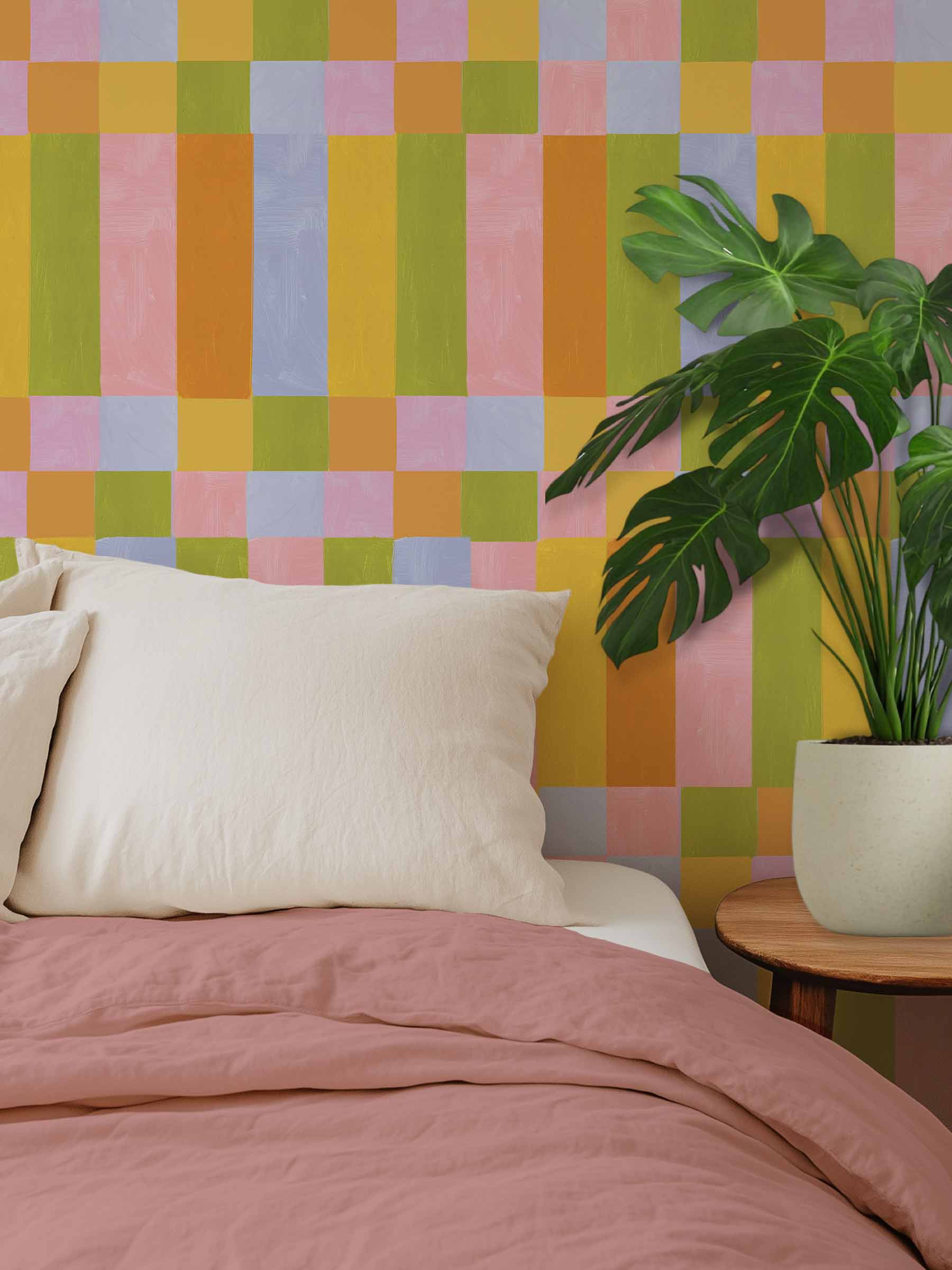 Wallpaper Painterly Bricks - Image 5